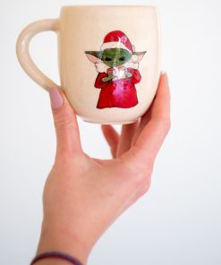 Star Wars Themed Baby Yoda Coffee Cup ﾨC Ideal Gift for Sci-Fi Enthusiasts
