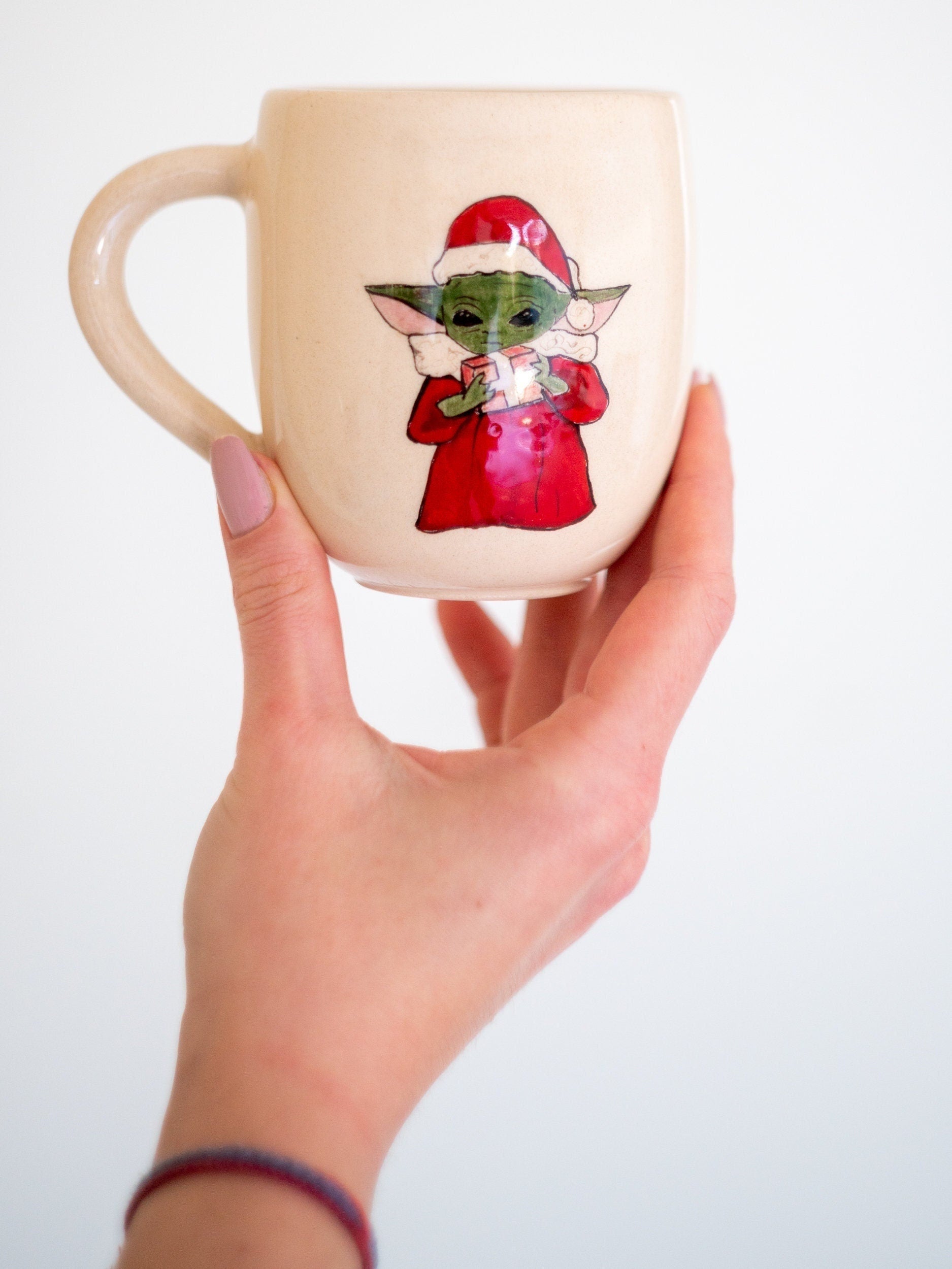 Star Wars Themed Baby Yoda Coffee Cup ᄄC Ideal Gift for Sci-Fi Enthusiasts