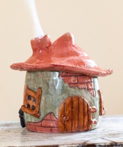 Witchy Decor for Home, Halloween Ceramic Incense Burner