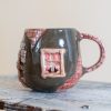 Pottery Mug - Ceramic Coffee Mug, Handmade Ceramic Mug, Unique Gift Idea, Cottagecore Decor