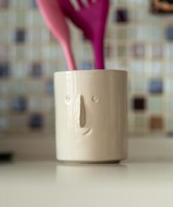 Kitchen Utensil Holder, Handmade Kitchen Organizer, Housewarming Gift Idea