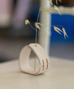 Clay Vase, Handmade Tabletop Decor, Scandinavian Inspired, Handcrafted