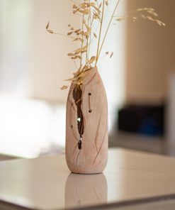 Fall Home Decor, Ceramic Vase, Rustic Home Decor, Dried Flower Vase