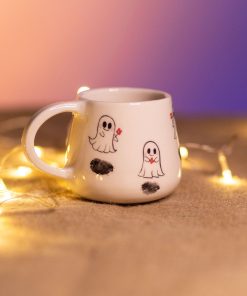 Halloween Mug - Ghost Mug, Ceramic Mug, Halloween Gift, Pottery Mug