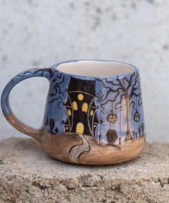 Spooky Mug, Haunted Mansion Coffee Mug, Ceramic Coffee Mug, Halloween Mug