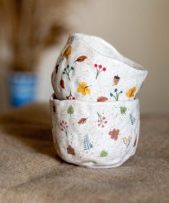 Fall Mug, Autumn Leaves Decor, Pottery Coffee Mug, Handmade Ceramic Mug