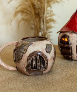 Halloween Gift Set Mug and Witch House