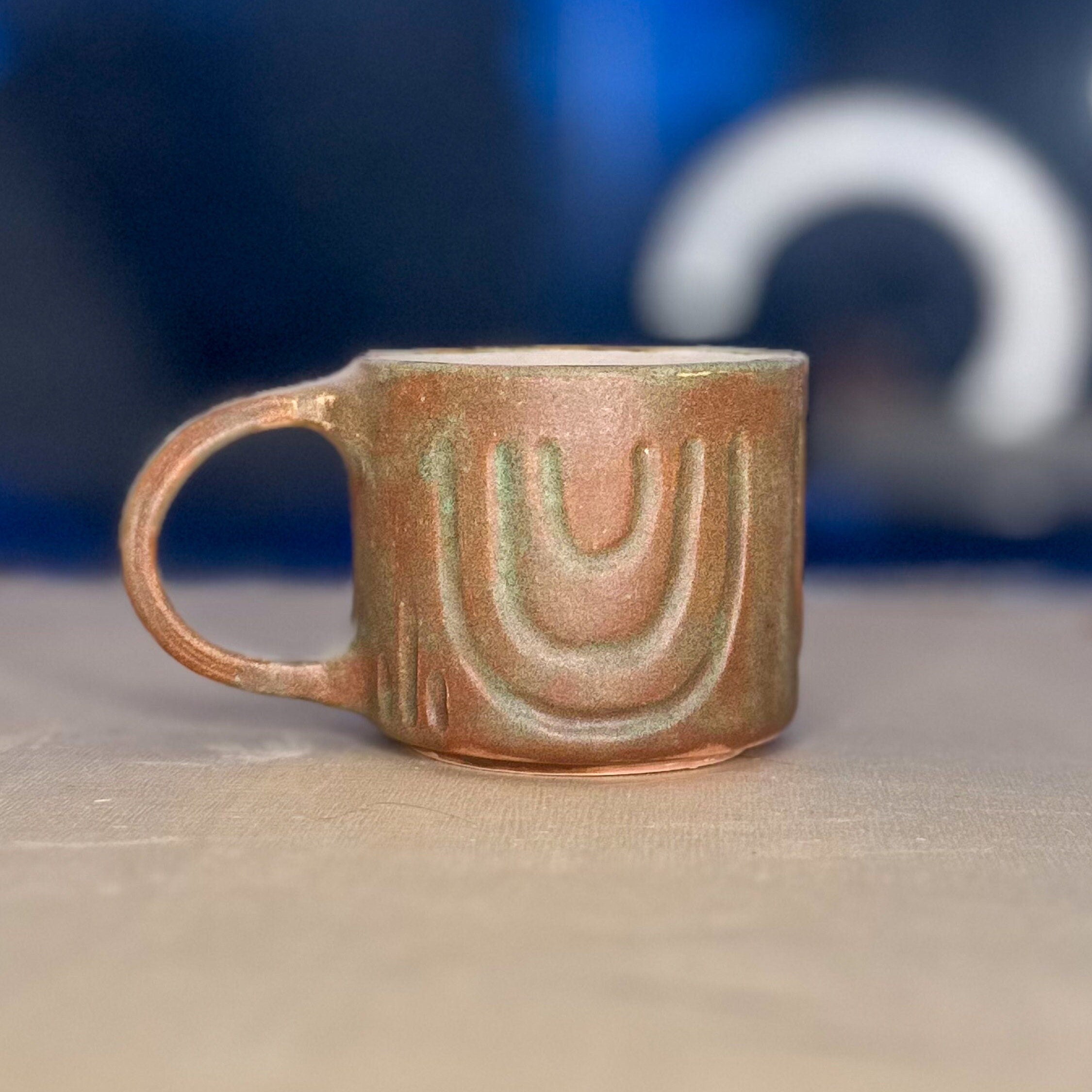 Valhalla Viking Coffee Mug - Authentic Nordic Design, Handcrafted Ceramic Cup