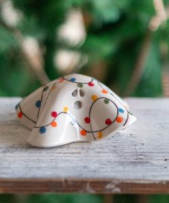 Christmas Home Decor Tea Light Holder, Ornament Lights Ghost Incense Holder, Cute Holiday Decor