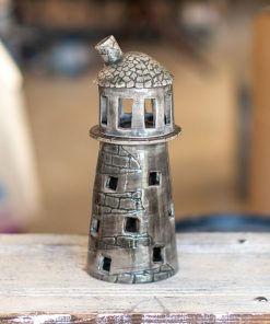 Pottery Tea Light Holder - Handmade Incense Burner, Indoor Home Decor