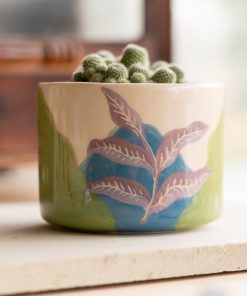 Unique Planter - Handmade Flower Pot, Indoor Ceramic Planter, Cute Plant Pot Unique