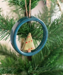 Christmas Tree Ornament - Hanging Ornament, Holiday Home Decor, Unique Holiday Gift