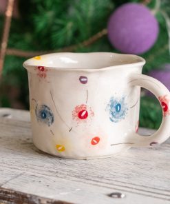 Christmas Coffee Mug - Ornaments and Lights