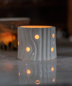 Tea Light Holder - Authentic Home Decor, Handmade Candle Holder, Ceramic Tealight Holder