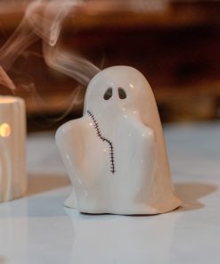 Halloween Ghost, Handmade Halloween Decor Incense Holder, Spooky Home Decor
