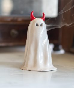 Devil Ghost Incense Holder - Incense Burner, Handmade Home Decor, Funny Ghost Figure