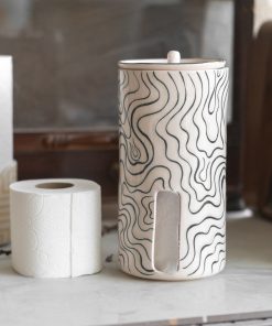 Toilet Paper Storage - Bathroom Decor, Handmade Home Decor, Toilet Roll Holder