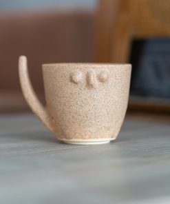 Face Mug - Pottery Mug, Ceramic Coffee Mug, Handmade Coffee Cup, Unique Gift Idea
