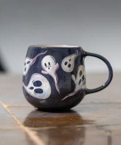Ghost Mug - Halloween Gift, Cute Coffee Cup, Haunted Mug