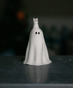 Ghost Incense Holder - Cat Incense Burner, Halloween Decor, Unique Incense Holder