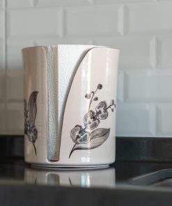 Orchids Theme Paper Towel Holder