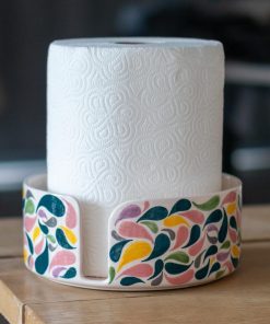 Paper Towel Holder Countertop, Kitchen Pottery, Paper Roll Holder