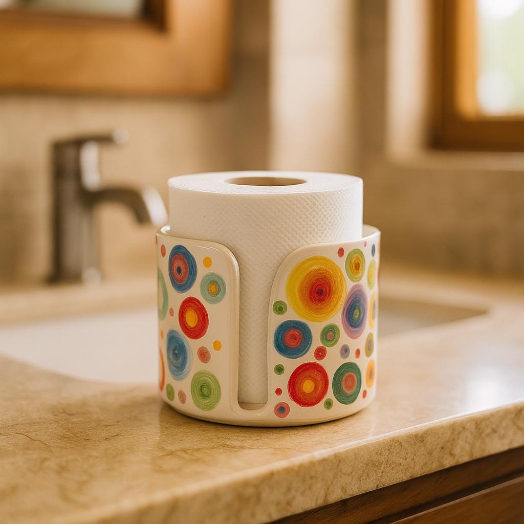 Toilet Paper Holder - Bathroom Decor, Toilet Roll Holder, Bathroom Decor, TP Holder