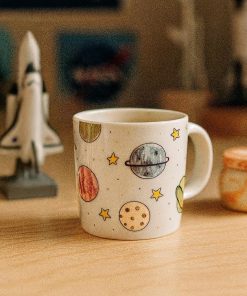 Planet Mug - Space Mug Celestial, Handmade Ceramic Mug, Gift for Science Lover